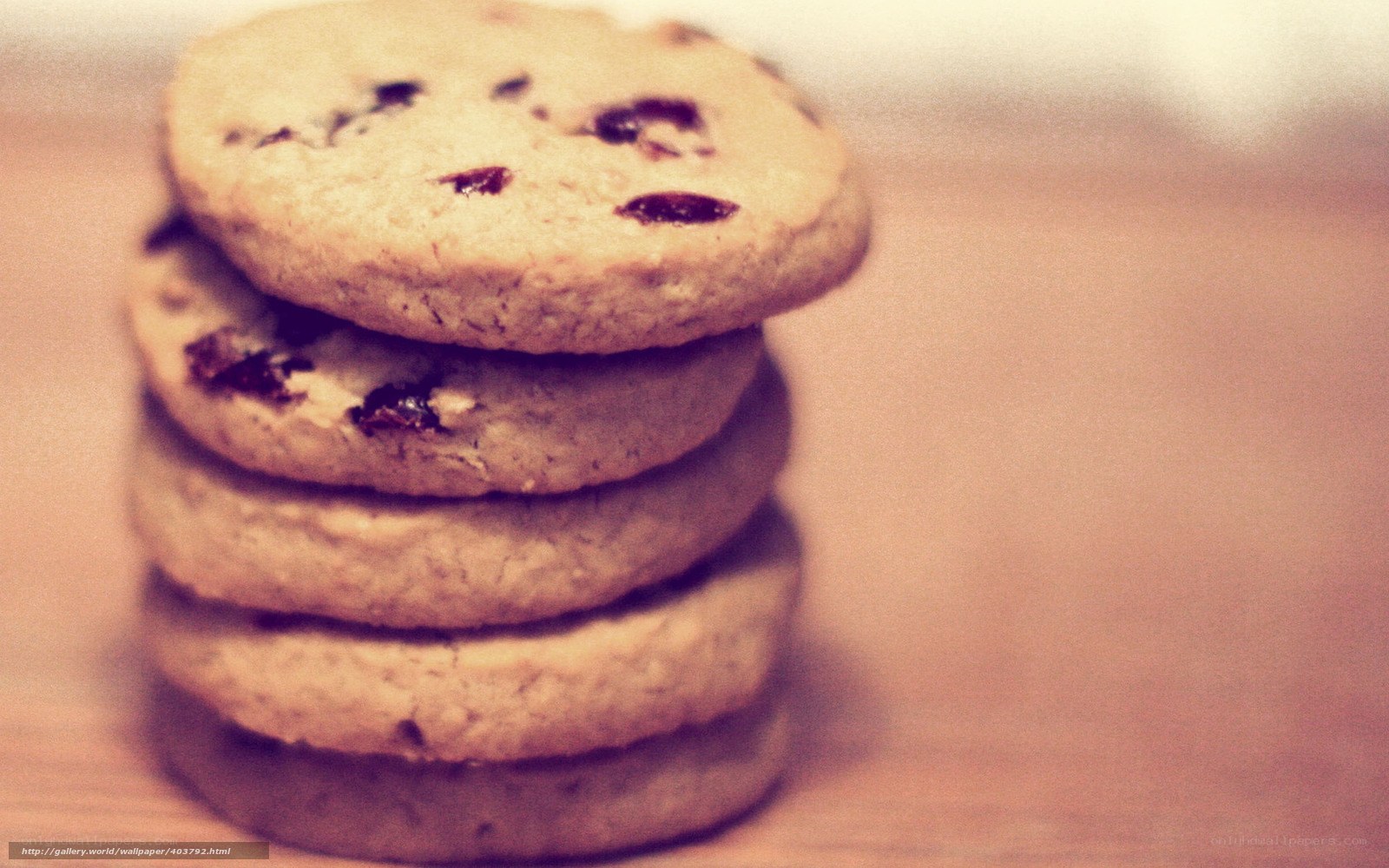 stack of chocolate chip cookies