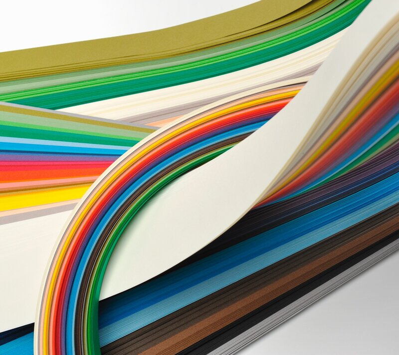 Stack of Colored Paper