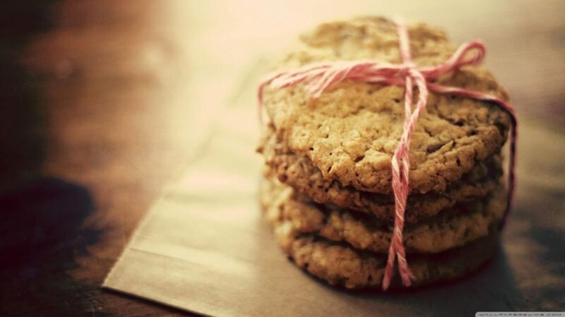Stack of Cookies Tied with String