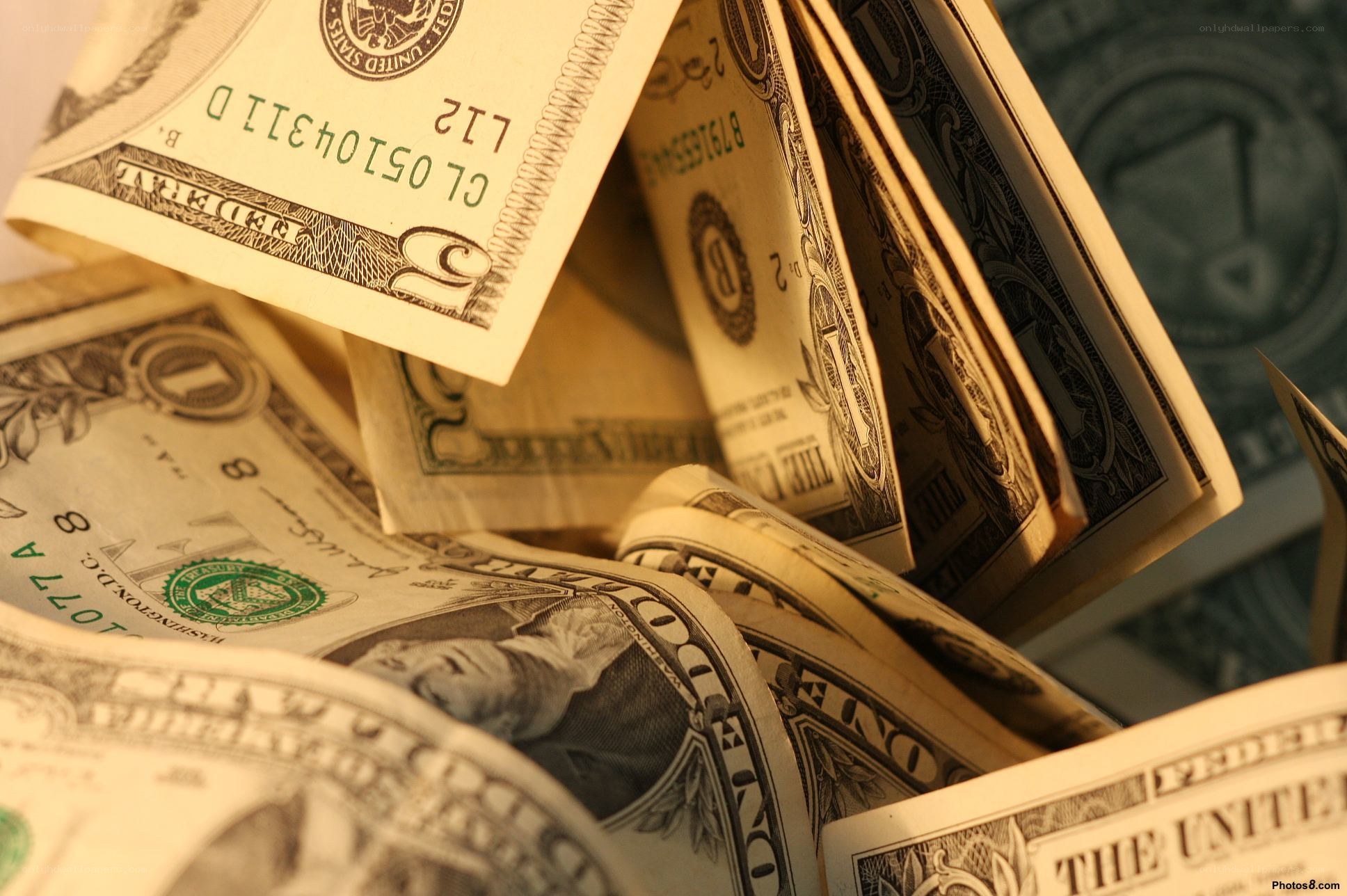 stack of dollar bills