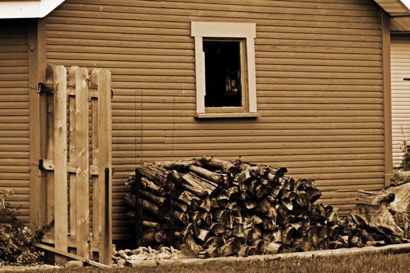 Stack of Firewood — Brown