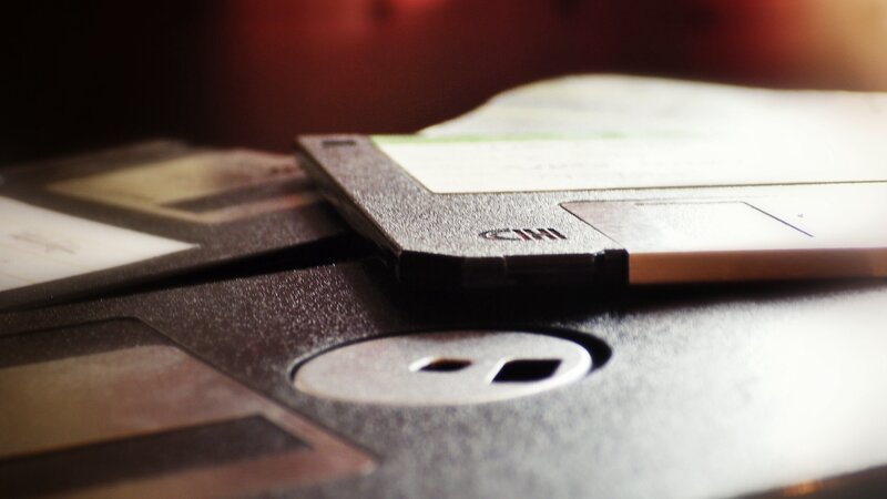 Stack of Floppy Disks