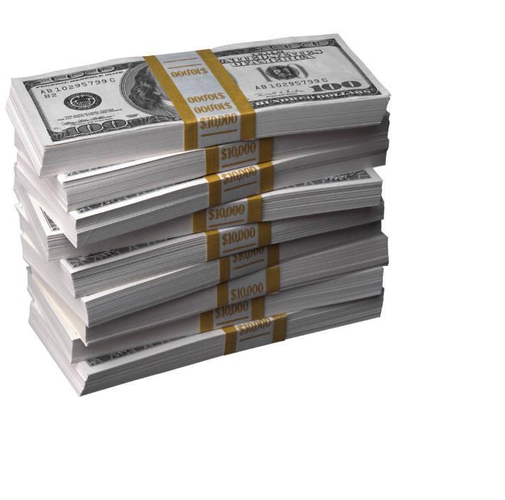 stack of hundred dollar bills