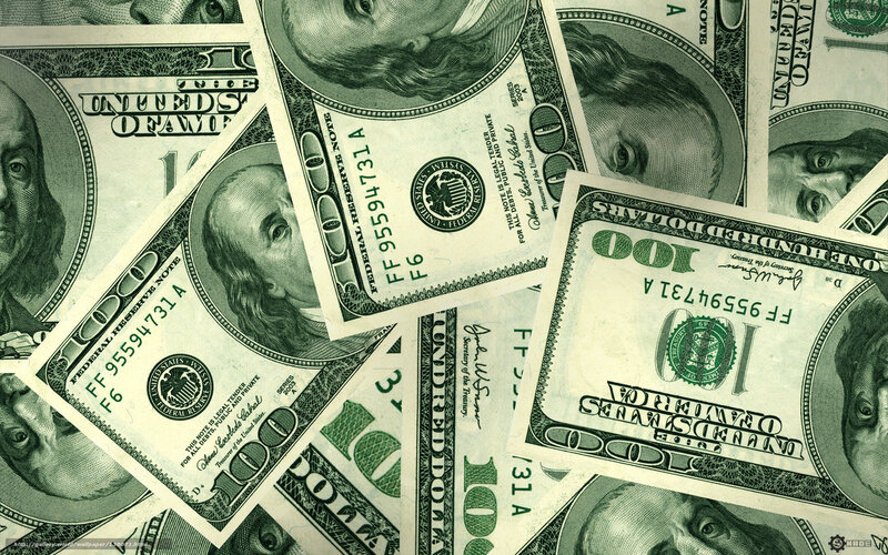 stack of hundred dollar bills
