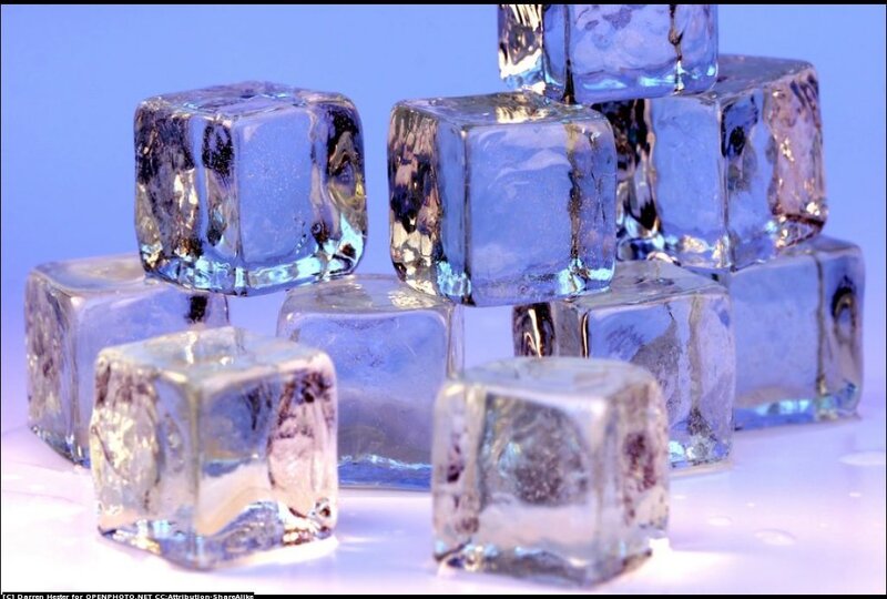 Stack of Ice Cubes