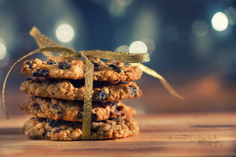 Stack of Oatmeal Cookies