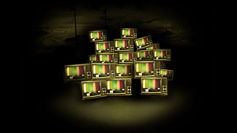 Stack of Old Televisions