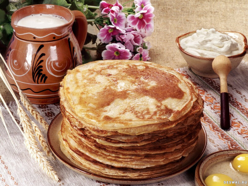 Stack of Pancakes — Brown, Homely