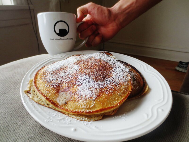 Stack of Pancakes — White, Calm