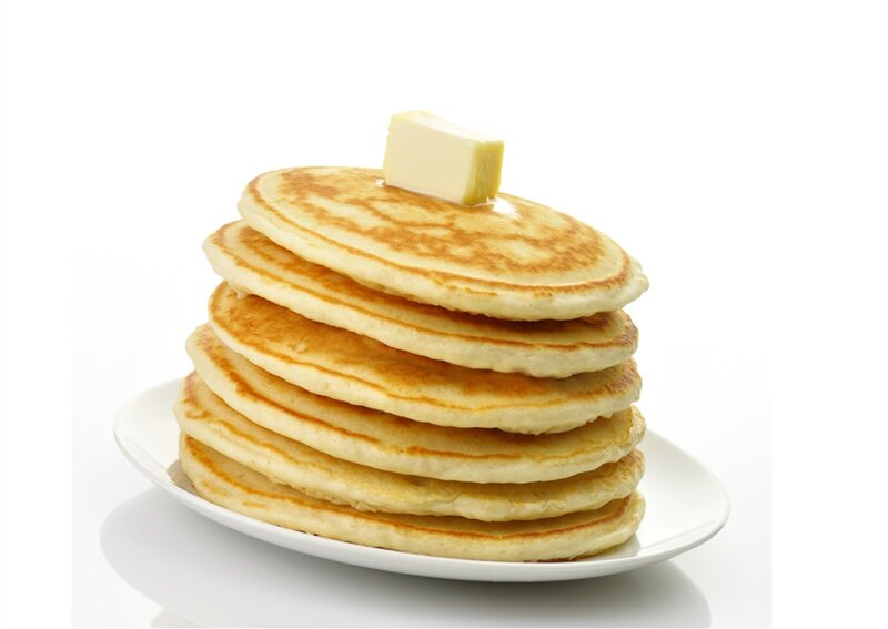 Stack of Pancakes — White, Neutral