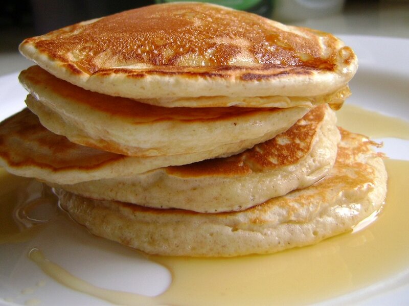 Stack of Pancakes — Yellow, Appetizing