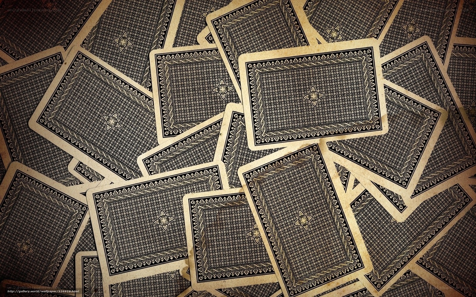 stack of playing cards