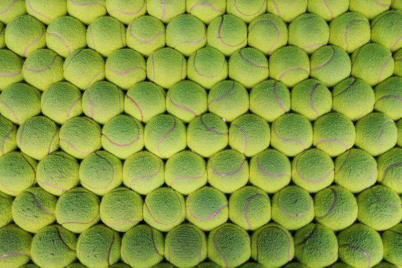 Stack of Tennis Balls
