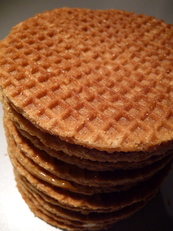 stack of waffles