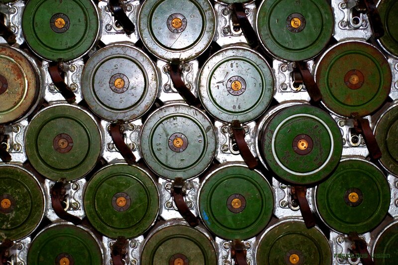 Stacked Artillery Shells