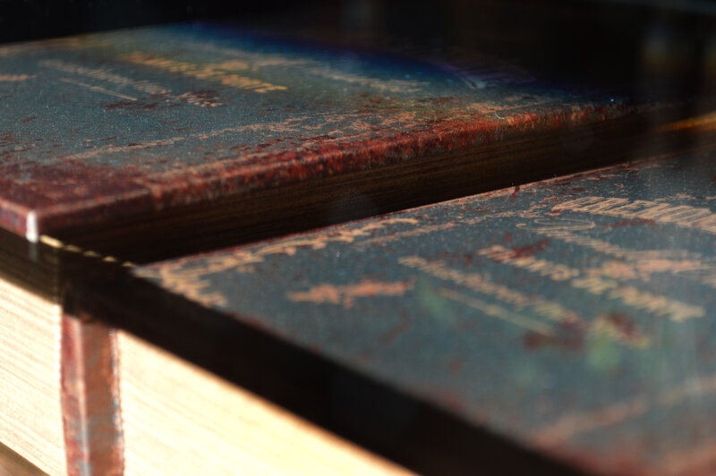 Stacked Books