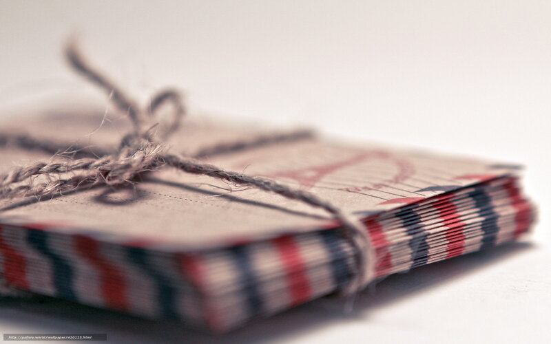stacked cards with twine