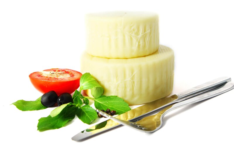 Stacked Cheese Wheels