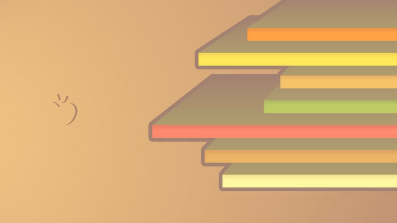 Stacked Colored Layers