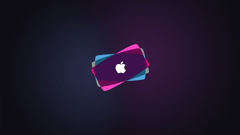 Stacked Colored Shapes
