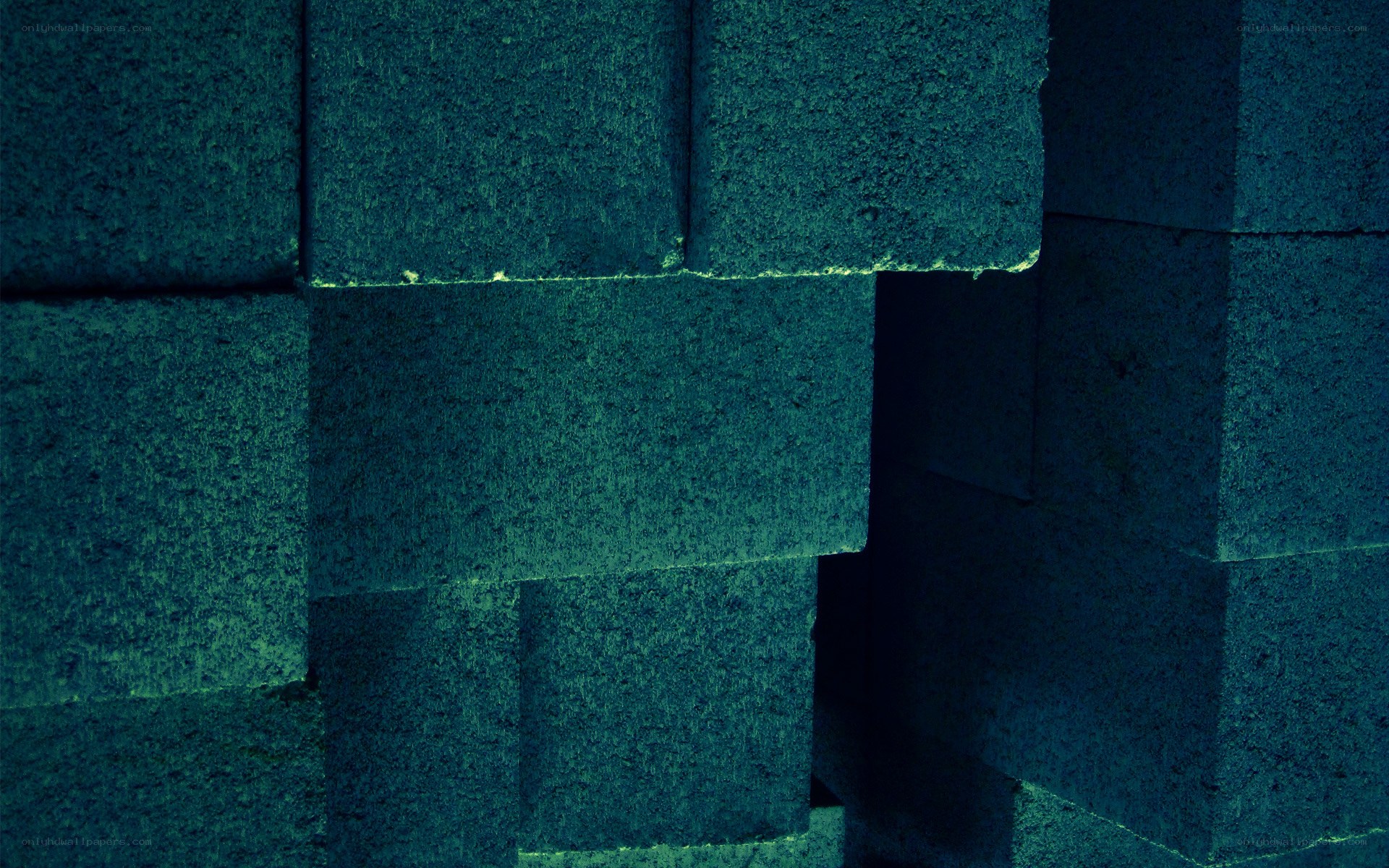 stacked concrete blocks