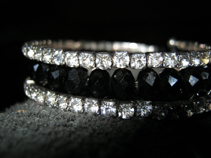 Stacked Crystal Bracelets