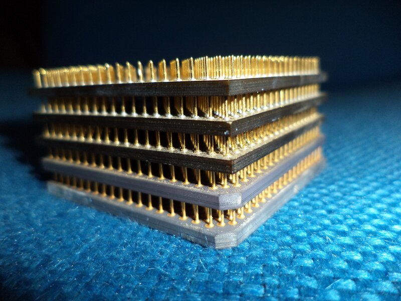 Stacked Electronic Connectors