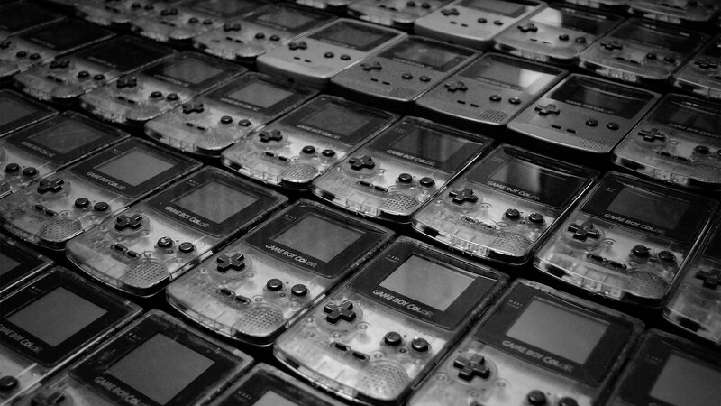 Stacked Game Boy Color Units
