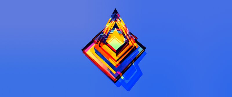 Stacked Geometric Shapes