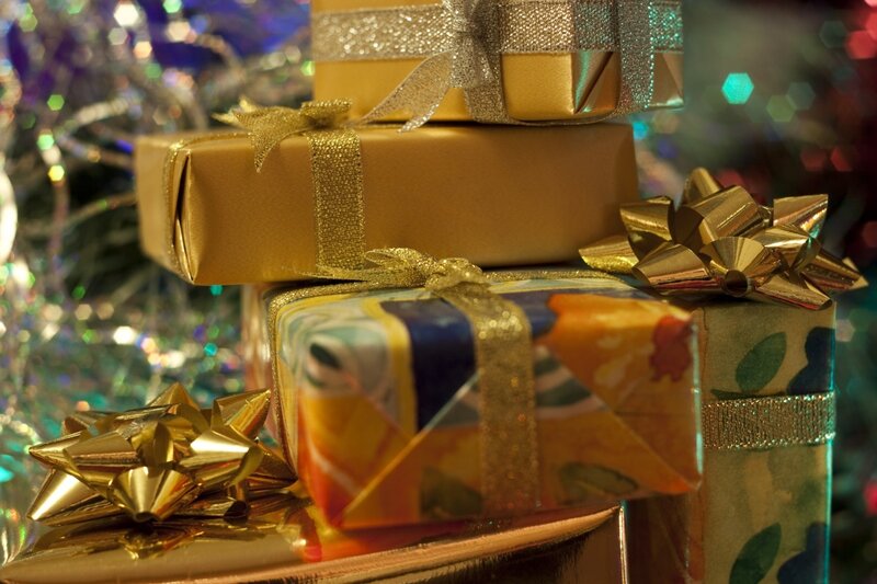 Stacked Gift Boxes