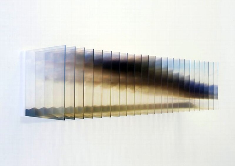 Stacked Glass Panels