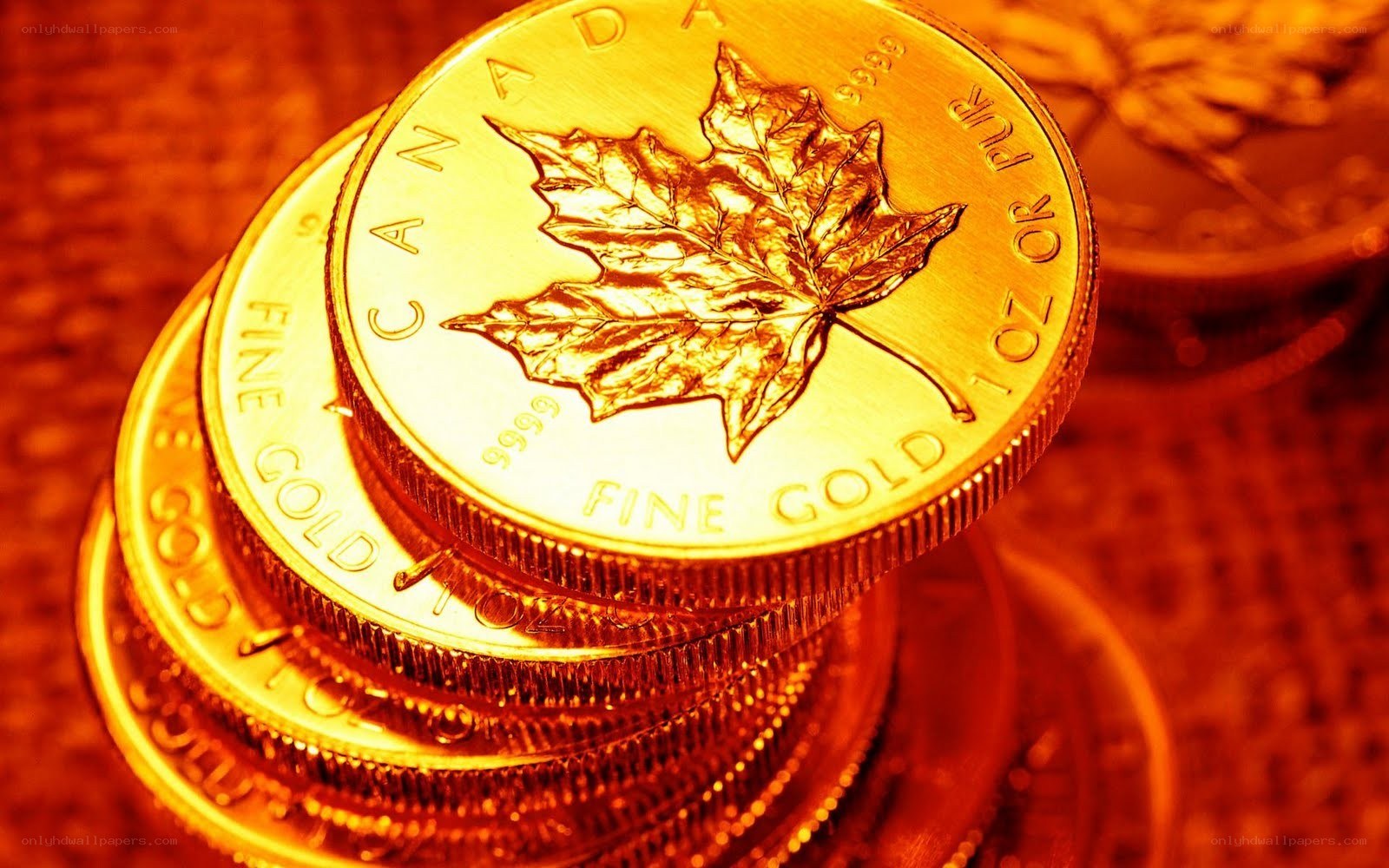 stacked gold coins