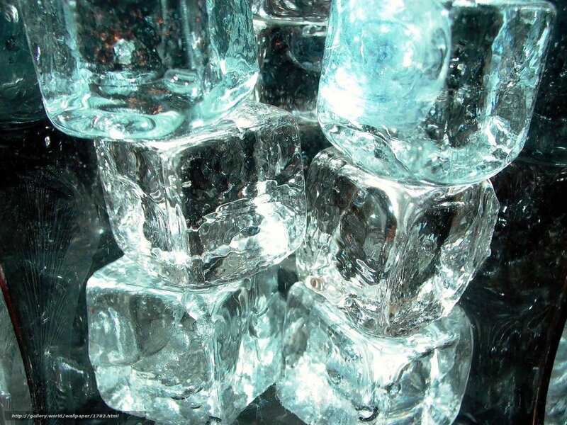 stacked ice cubes