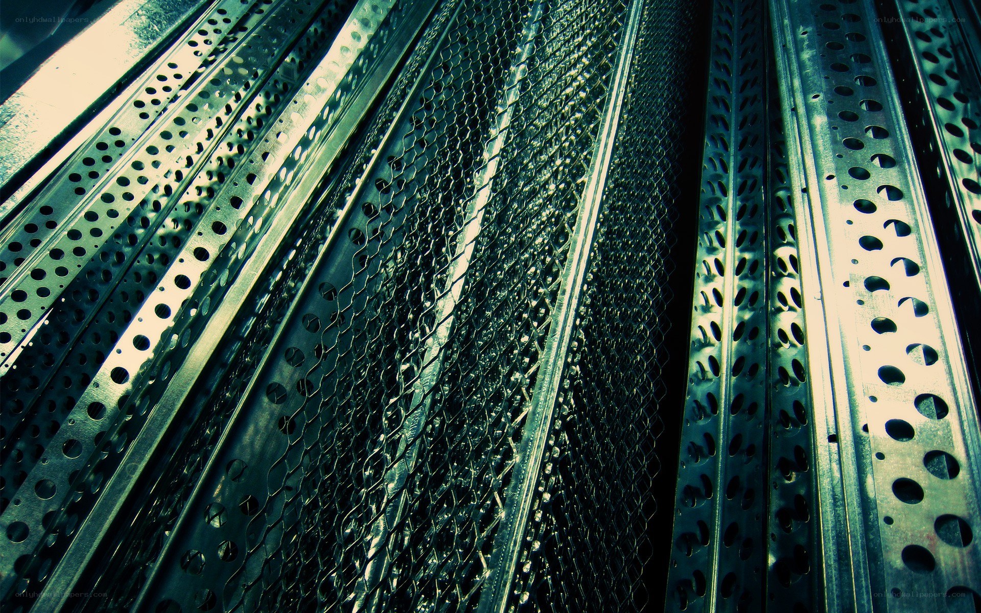 stacked metal profiles