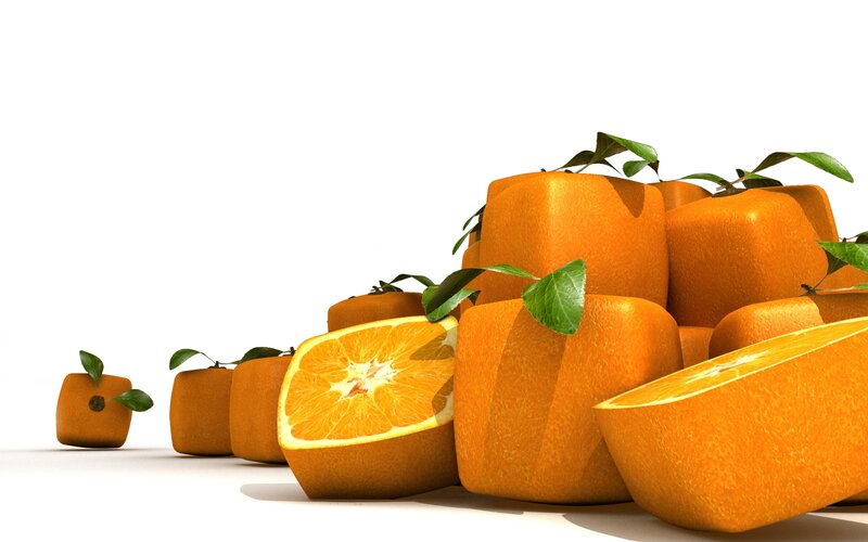 Stacked Oranges