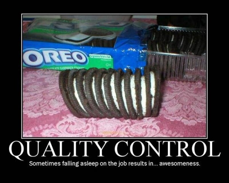 Stacked Oreo Cookies — Brown