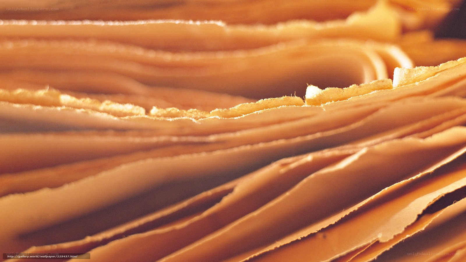 Stacked paper layers