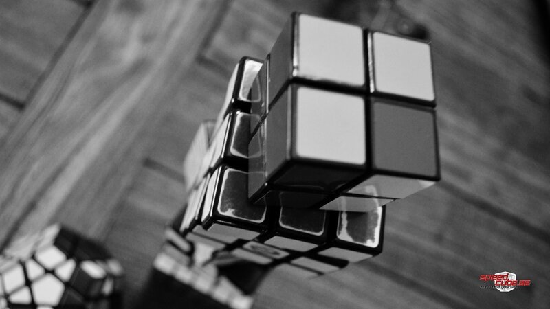 Stacked Rubik's Cubes