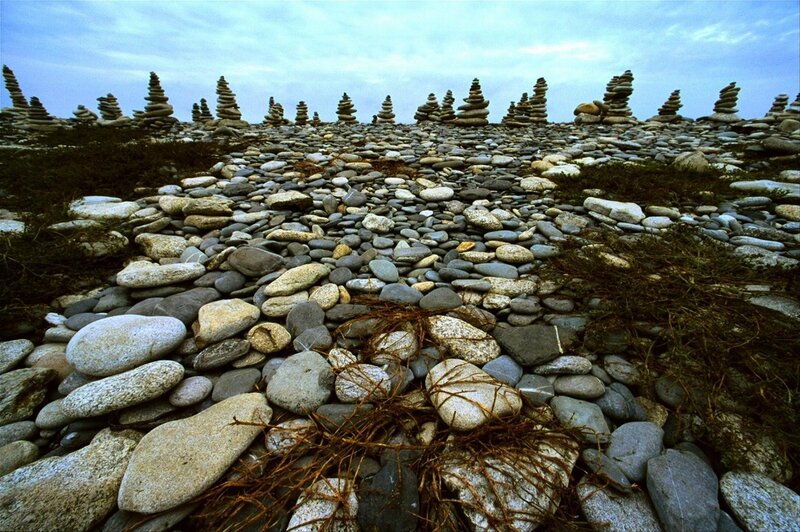 Stacked Stone Towers