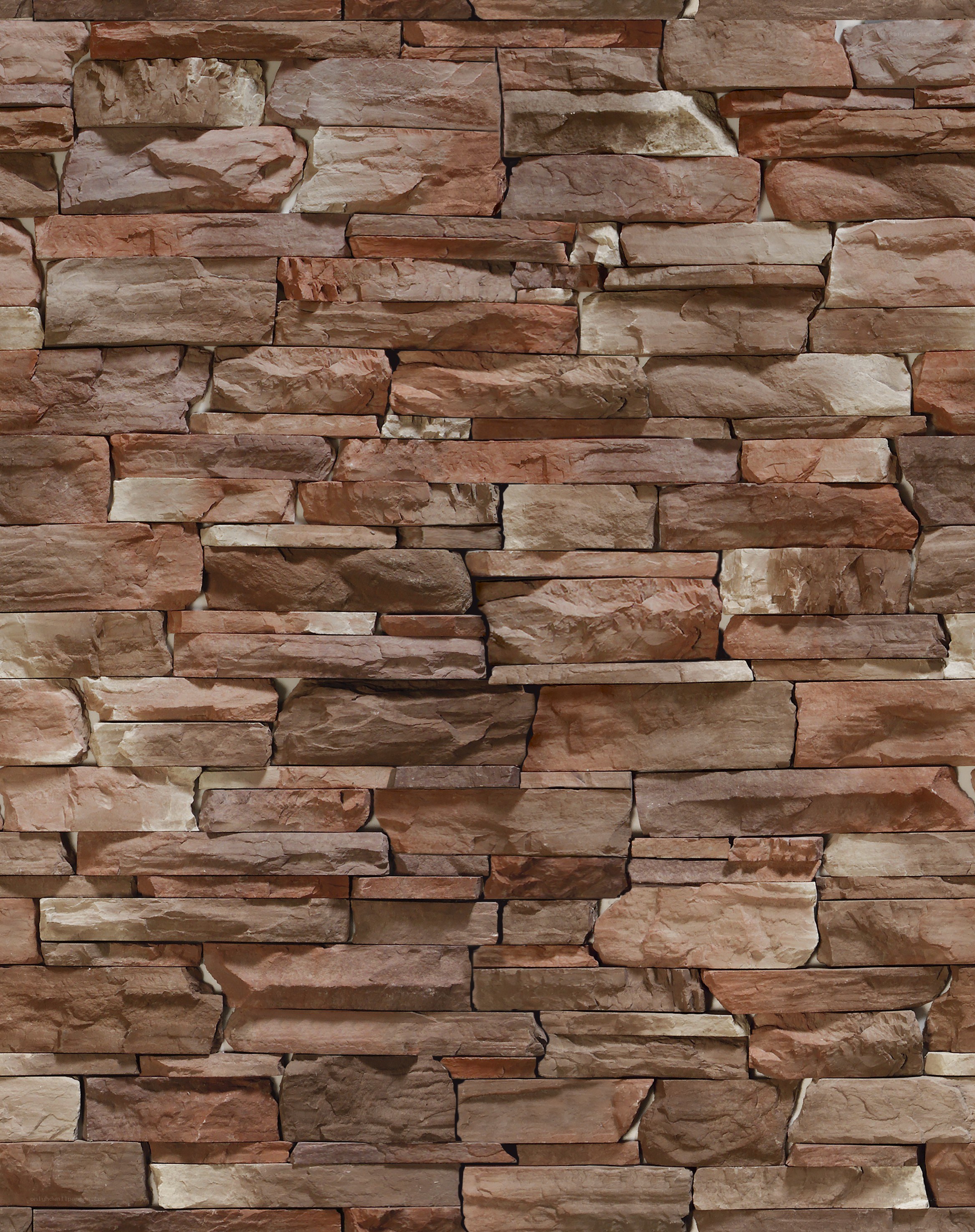 stacked stone wall texture