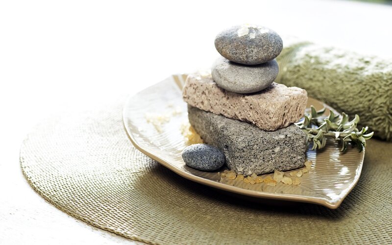 Stacked Stones and Soap