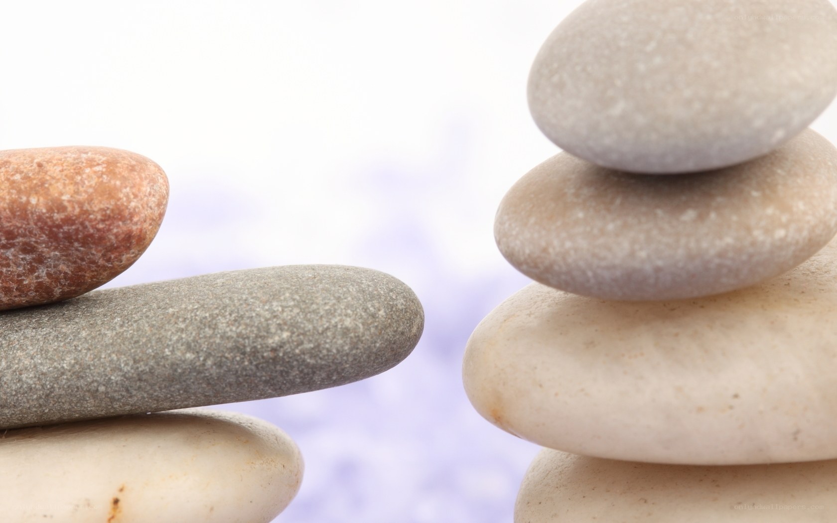 stacked stones in balance