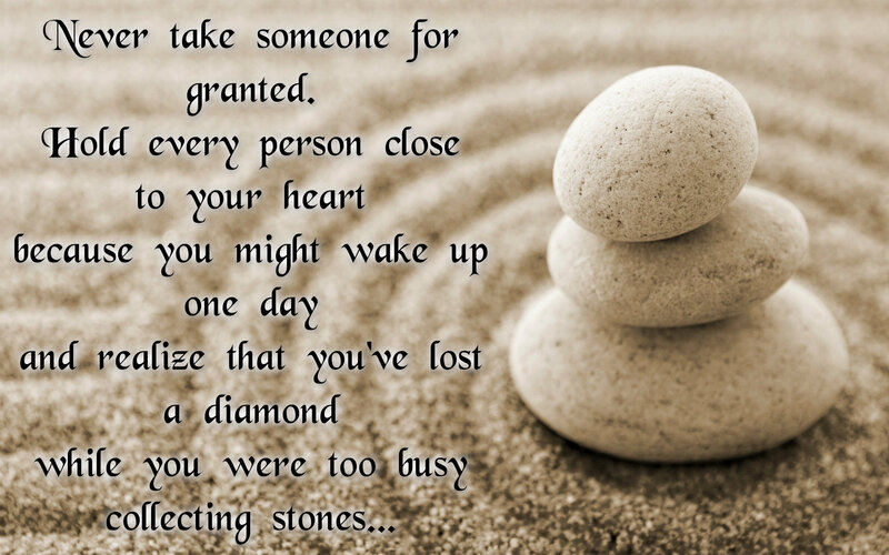 Stacked Stones on Sand