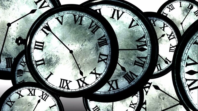 Stacked Vintage Clocks