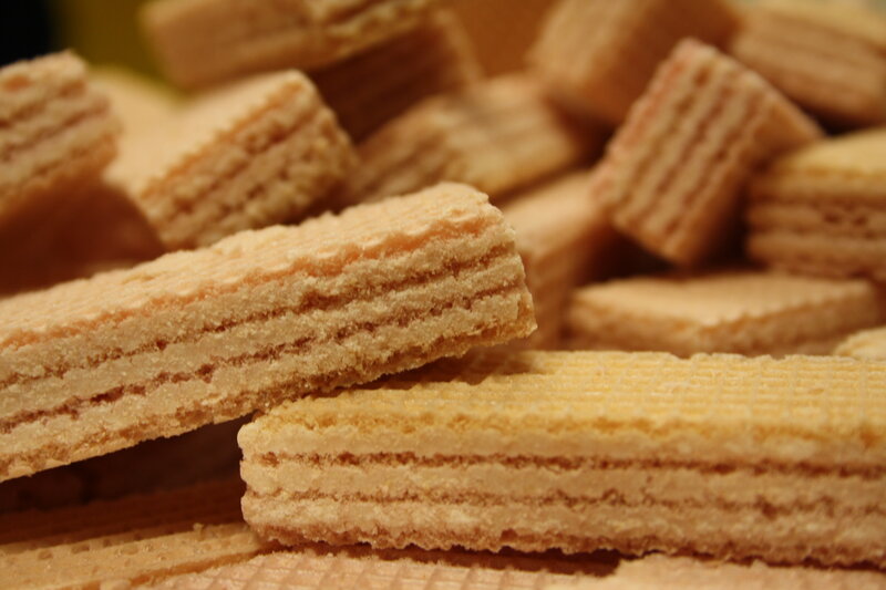 Stacked Wafer Cookies