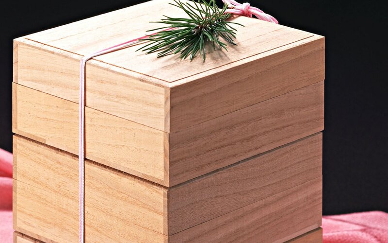 Stacked Wooden Box