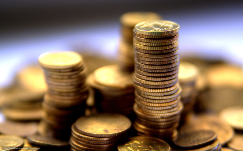 Stacks of Gold Coins — Dramatic, Photograph, Lighting