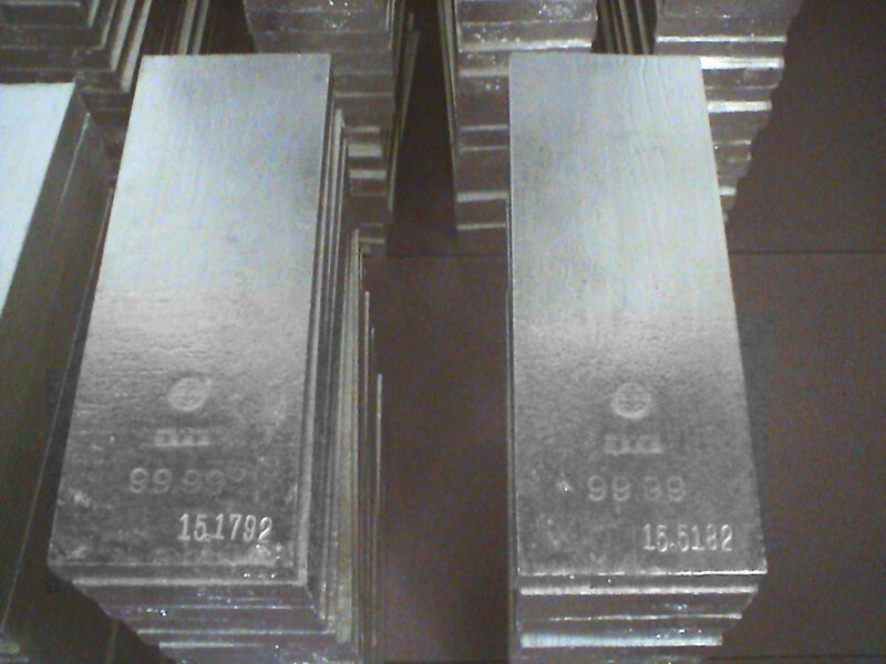 stacks of metal bars