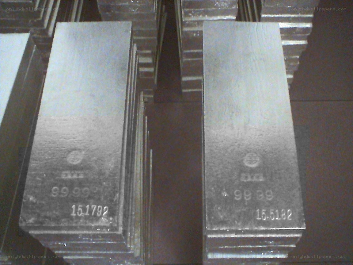 stacks of metal bars