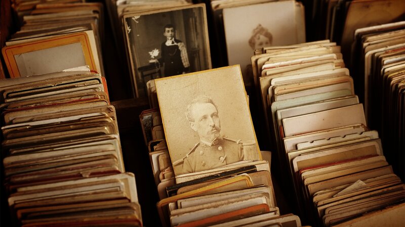 Stacks of Old Photographs